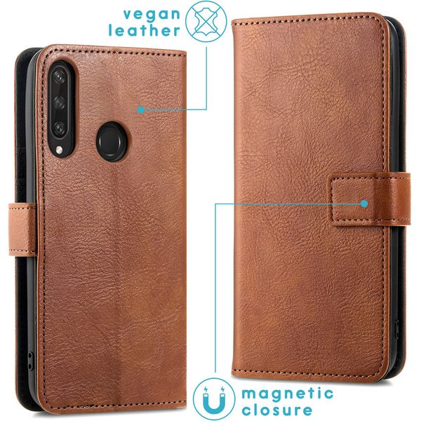 imoshion Luxe Bookcase Huawei Y6p - Bruin