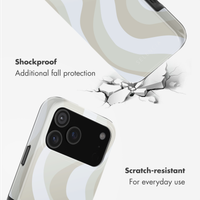Selencia Vivid Back Cover with MagSafe Apple iPhone 17 Pro - Desert Waves Beige