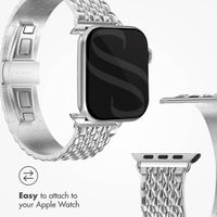 Selencia Steel Dragon Band Apple Watch | 38/40/41/42 mm - Silver