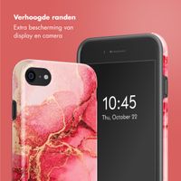 Selencia Vivid Tough Backcover iPhone SE (2022 / 2020) / 8 / 7 - Rosy Marble