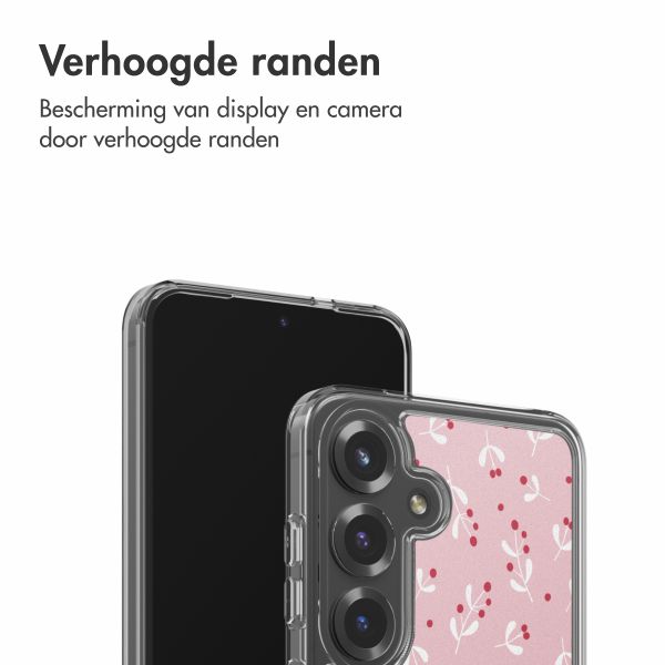 imoshion Design hoesje Samsung Galaxy S25 - Berries Blush