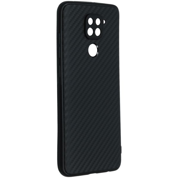 Carbon Softcase Backcover Xiaomi Redmi Note 9