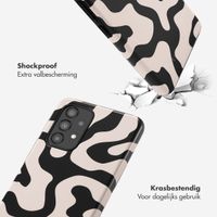 Selencia Vivid Backcover Samsung Galaxy A53 - Art Wave Black