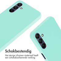 imoshion Siliconen hoesje met koord Samsung Galaxy A15 (5G/4G) - Mintgroen