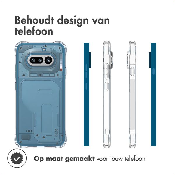 imoshion Shockproof Case Nothing Phone (4a) - Transparant