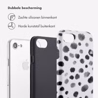 Selencia Vivid Backcover Apple iPhone SE (2022 / 2020) / 8 / 7 / 6(s) - Trendy Leopard