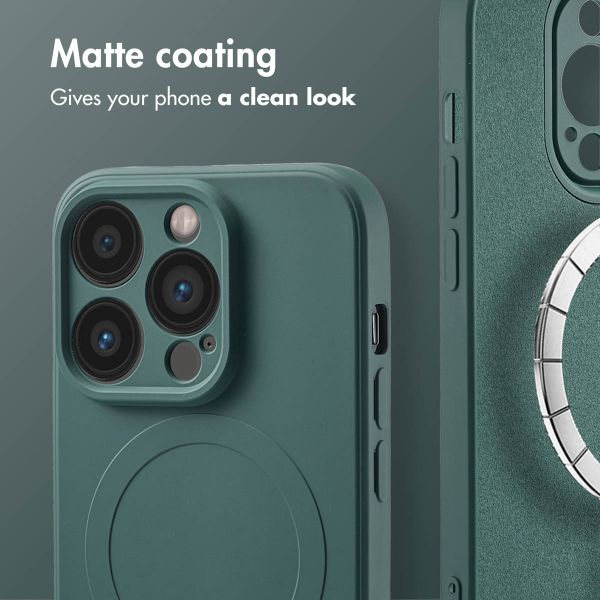 imoshion Colour Back Cover with MagSafe Apple iPhone 14 Pro Max - Dark Green