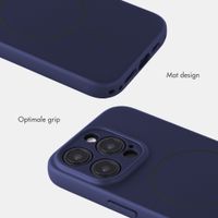 Accezz Grip Backcover met MagSafe Apple iPhone 15 Pro - Donkerblauw