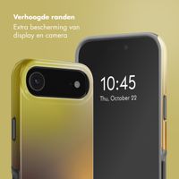 Selencia Vivid Backcover met MagSafe Apple iPhone Air - Gradient Olive Dust