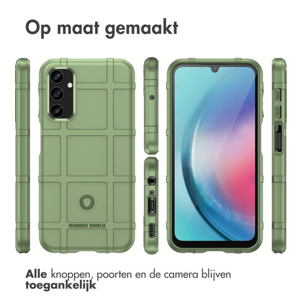 imoshion Rugged Shield Backcover Samsung Galaxy A25 (5G) - Donkergroen