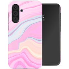 Selencia Vivid Backcover Samsung Galaxy A36 / A56 - Pastel Lipstick Marble