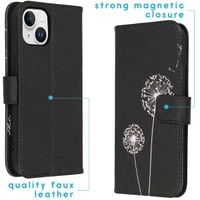 imoshion Design Softcase Bookcase iPhone 15 - Dandelion