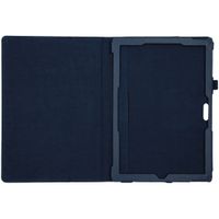 Effen Bookcase Microsoft Surface Pro 7 - Donkerblauw