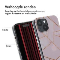 imoshion Design hoesje Apple iPhone 15 - Pink Graphic