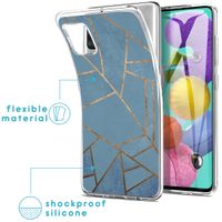 imoshion Design hoesje Samsung Galaxy A51 - Blue Graphic