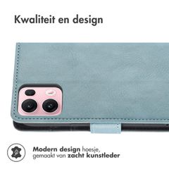imoshion Luxe Bookcase Oppo Reno 13 Pro - Lichtblauw