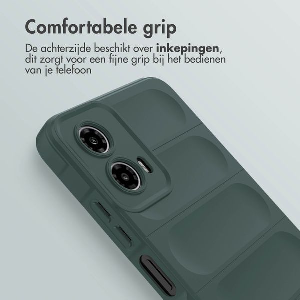 imoshion EasyGrip Backcover Motorola Moto G34 - Donkergroen