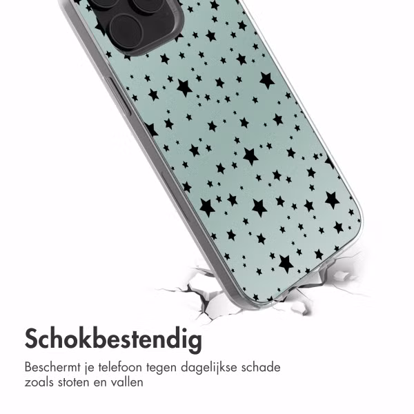 imoshion Design hoesje iPhone 14 - Stars Mint