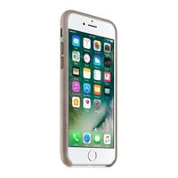 Apple Leather Backcover Apple iPhone SE (2022 / 2020) / 8 / 7 - Taupe