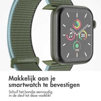 imoshion Nylon⁺ bandje Apple Watch Series 1 t/m 9 / SE (38/40/41 mm) | Series 10 (42 mm) - Dark Olive