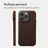 imoshion Texture Backcover Apple iPhone 14 Pro - Donkerbruin