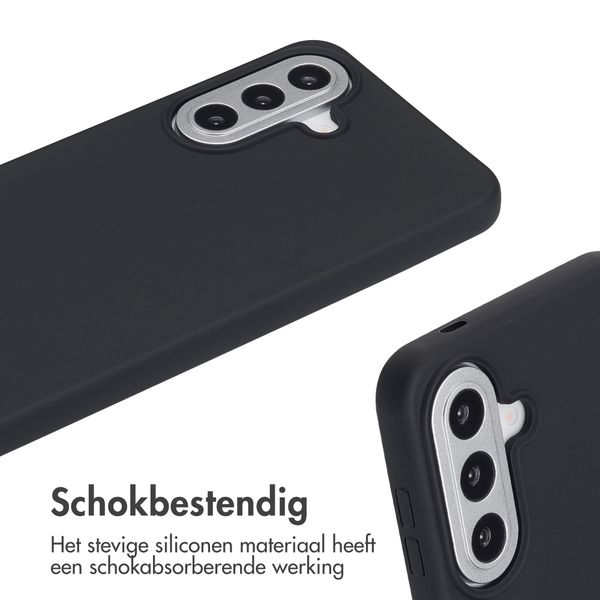 imoshion Siliconen hoesje met koord Samsung Galaxy A57 (5G) - Zwart