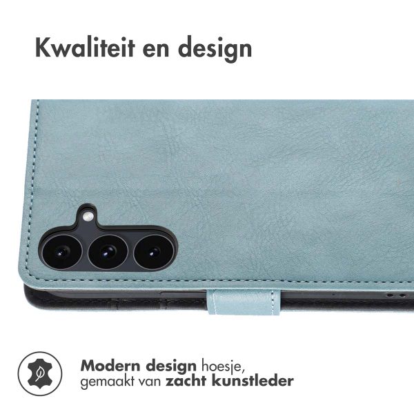 imoshion Luxe Bookcase Samsung Galaxy S25 FE - Lichtblauw