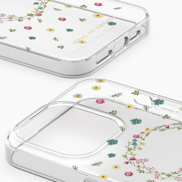 iDeal of Sweden Clear Case iPhone 15 Pro - Petite Floral