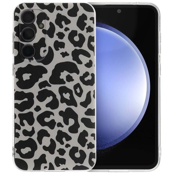 imoshion Design hoesje Samsung Galaxy S23 FE - Leopard Transparent