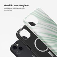 Selencia Vivid Tough Backcover met MagSafe iPhone 13 - Nature Grayed Jade