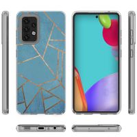 imoshion Design hoesje Samsung Galaxy A52(s) (5G/4G) - Blue Graphic