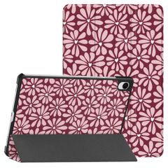 imoshion Design Trifold Bookcase Samsung Galaxy Tab S11 - Bloom Love Blush