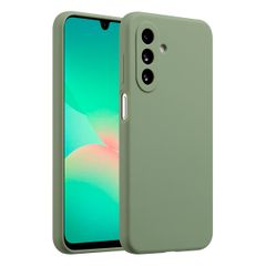 Accezz Liquid Silicone Backcover Samsung Galaxy A26 - Groen