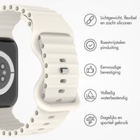imoshion Athletic siliconenbandje Apple Watch Series 1 t/m 11 / SE / Ultra (44/45/46/49 mm) - Starlight