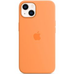 Apple Silicone Backcover MagSafe Apple iPhone 13 Mini - Marigold
