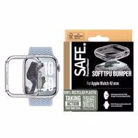 SAFE by PanzerGlass Bumper Apple Watch Series 10 - 42 mm - Transparant