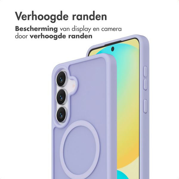 imoshion Color Guard Backcover met MagSafe Samsung Galaxy S25 FE - Lila