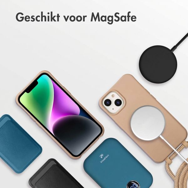 imoshion Color Backcover met afneembaar koord met MagSafe Apple iPhone 14 - Nude