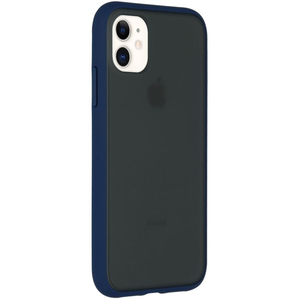 imoshion Frosted Backcover iPhone 11 - Blauw