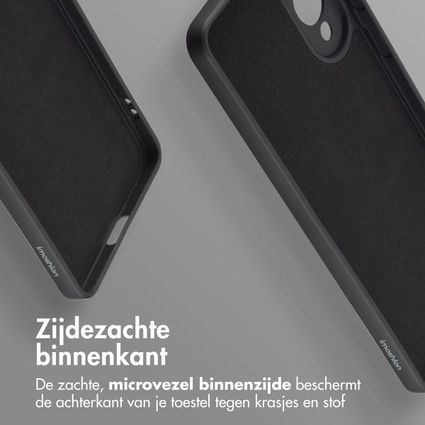 imoshion Color Backcover met MagSafe Samsung Galaxy S25 Edge - Zwart