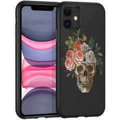 imoshion Design hoesje iPhone 11 - Doodshoofd - Multicolor