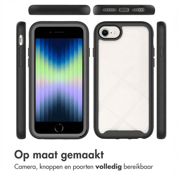 imoshion 360° Full Protective Case Apple iPhone SE (2022 / 2020) / 8 / 7 / 6(s) - Zwart