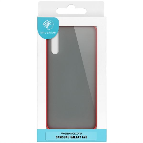 imoshion Frosted Backcover Samsung Galaxy A70 - Rood