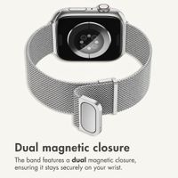 imoshion Milanese Magnetic Band Apple Watch | 44/45/46/49 mm - Silver