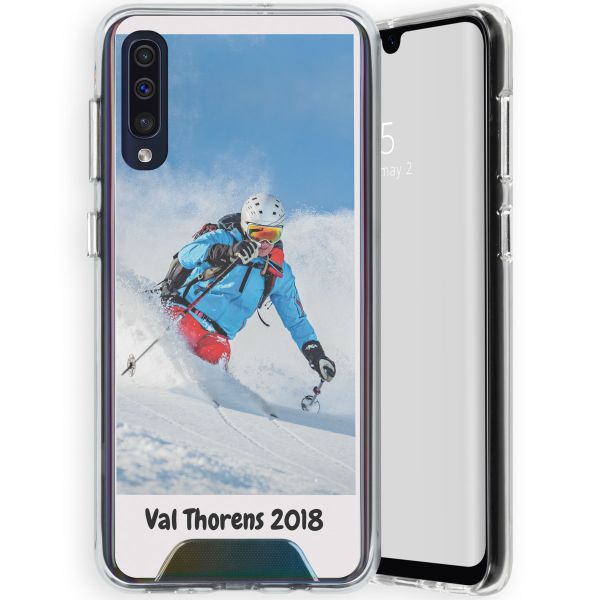 Ontwerp je eigen Samsung Galaxy A50 Xtreme Hardcase Hoesje - Transparant