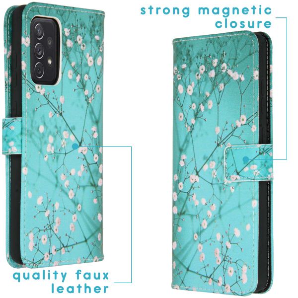 imoshion Design Softcase Bookcase Samsung Galaxy A72