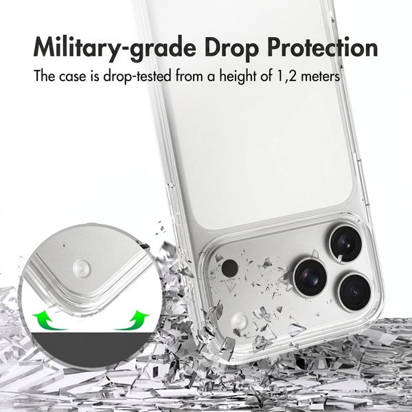 Accezz Xtreme Impact Back Cover Apple iPhone 18 Pro Max / 17 Pro Max - Transparent