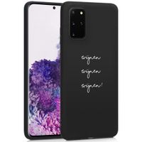 imoshion Design hoesje Galaxy S20 Plus - Wijnen Wijnen Wijnen - Zwart