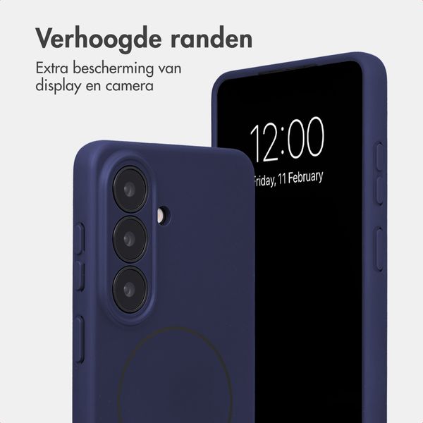 Accezz Grip Backcover met MagSafe Samsung Galaxy S26 - Donkerblauw