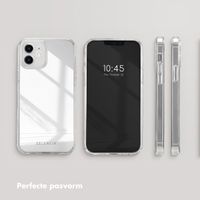 Selencia Mirror Backcover Apple iPhone 12 (Pro) - Zilver